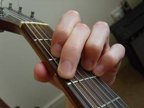 5 Basic Guitar Chords - An Over the Shoulder Look